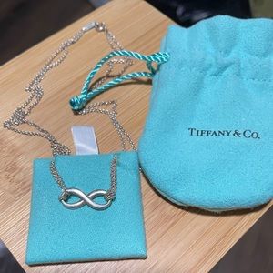 Tiffany and Co infinity necklace